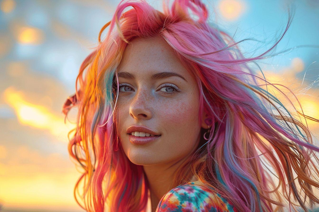 Tie and dye, une superbe idée de coloration, toujours dans la tendance